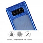 Wholesale Galaxy Note 8 Window Design Fashion TPU Case (Black)